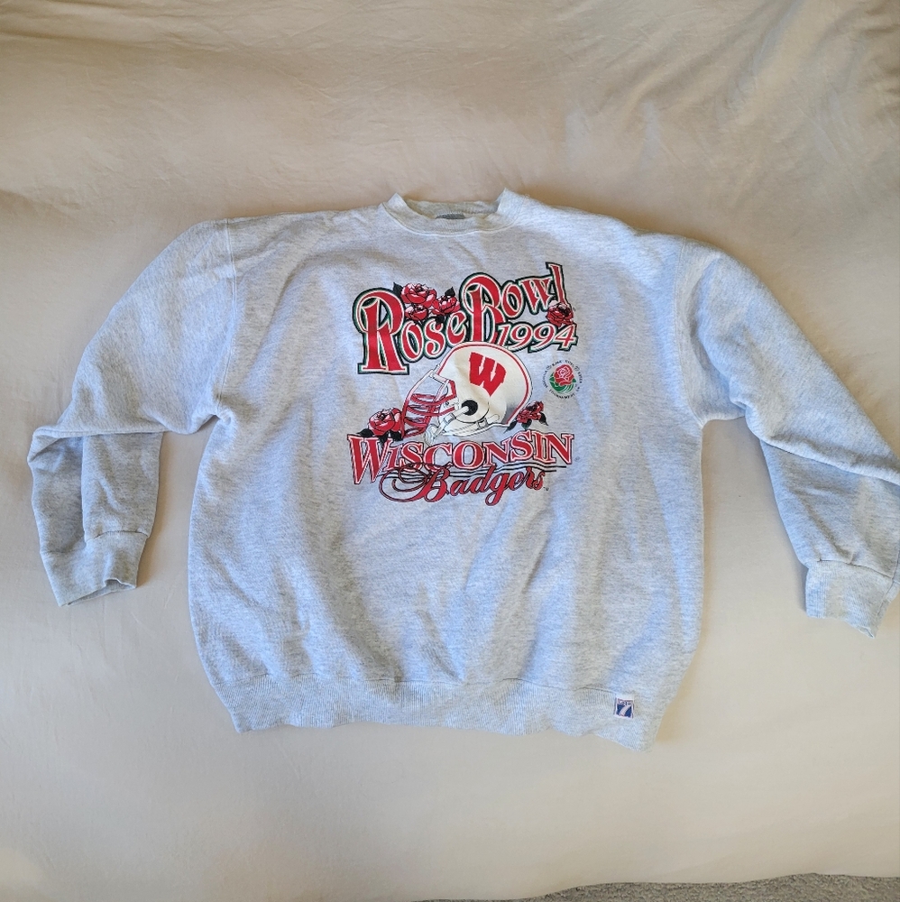 Retro / Vintage Wisconsin Badgers Rose Bowl 1994 sweatshirt